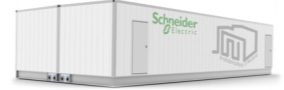 Figura 2 - Esempio di armadio informatico fornito in 2 parti [Fonte: Schneider Electric]